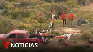 Llegan a Baja California los familiares de los tres surfistas hallados sin vida en un pozo