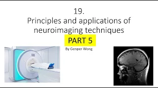 HKBB101 | 19 PART 5 | Principles and applications of neuroimaging techniques: other technologies