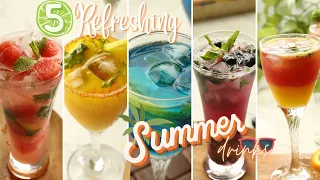 5 Refreshing Summer Drinks with Soda | Easy and Tasty Summer Beverage Recipes to Enjoy!