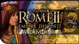 Zenobia Lays Siege to Cyrene | Total War Rome II — Empire Divided: Palmyra 13 | DLC Campaign Normal