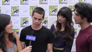 Tyler Posey, Crystal Reed, Dylan O'Brien Talk 'Teen Wolf' At Comic Con