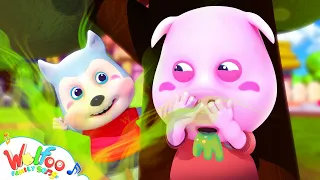 Stinky Song 🤢 Wolfoo Gets Stinky from Sweat | Kids Songs & Nursery Rhymes | Wolfoo Family Song