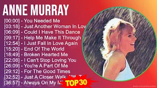 A n n e M u r r a y MIX Best Songs Updated ~ 1960s Music ~ Top Soft Rock, Country-Pop, Country, ...