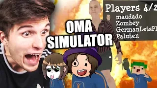 Vier YOUTUBER spielen den OMA Simulator!