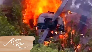 Sergio sufre un accidente aéreo | Marimar 3/4 | C-35 | tlnovelas