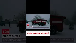 ❄️ Хуртовини і сильний сніг - вже сунуть на захід України!