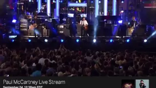 Paul McCartney Live Stream 092413