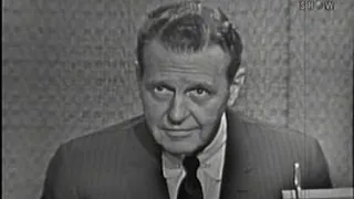 What's My Line? - Ralph Bellamy; Tony Randall [panel] (Sep 4, 1960)