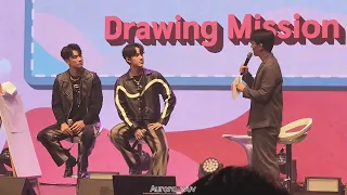 221029 OhmNanon 1st Fanmeeting in Korea Drawing Game