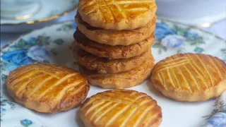 French Butter Cookies (Sablé Breton)