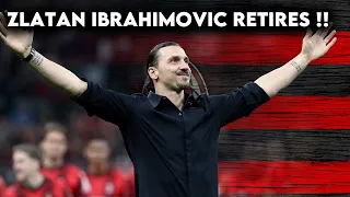 Zlatan Ibrahimovic Retires