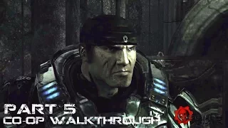 Gears of War Co-op Прохождение Часть 5 "Завод Эмульсии"