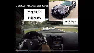 just a fun lap with Thilo, Mirko (Megan RS, Cupra RS) in my Tikt Corvette Z06 "Dark Leyla"