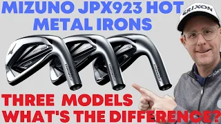 Mizuno JPX 923 Hot Metal Irons - Standard, Pro and HL Models . What's the Difference?