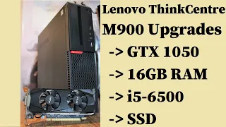 GTX 1050 & i5-6500 in 2023!  SFF ThinkCentre M900 Upgrades for Gaming