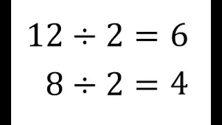 Tabla de dividir del 2 para niños