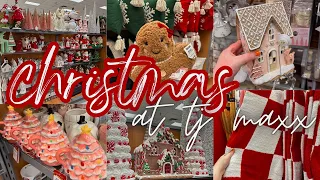 🎄2023 TJ MAXX CHRISTMAS DECOR SHOP WITH ME | NEW 2023 CHRISTMAS DECOR @ TJ MAXX!