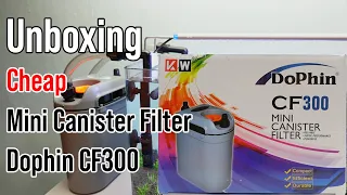 Dophin CF300 Mini Canister Filter Review Unboxing