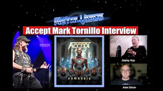 Accept Mark Tornillo Interview- New Album HUMANOID- Songs & Talks  Overcoming R.S.V. On  2022 Tour