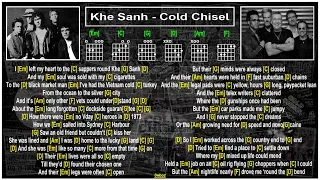 Cold Chisel - Khe Sanh [Jam Track]  [Guitar chords & lyrics]