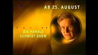 Godzilla Tag und Harald Schmidt Show Programmvorschau 1998 Sat 1