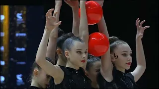 Junior Group A 5 Ropes + 5 Balls AA Qualifications European Championships Baku 2023 - part 2