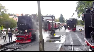 German Steam Trains - Harz Narrow Gauge Railways - The Brockenbahn