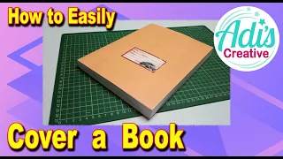 How to easily cover a book