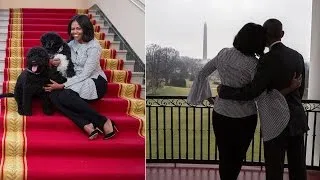 Michelle Obama Says Goodbye To The White House In Touching Social Media Photos