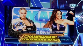 Ronda Rousey Vs Raquel Rodriguez: Revancha - WWE SmackDown Español: 27/05/2022