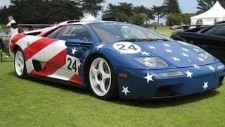 Rare American Flag Lamborghini DIABLO SV-R on the Dyno