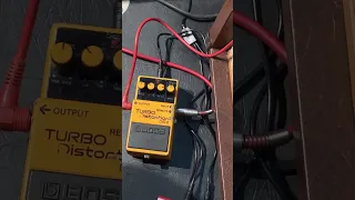 Teste BOSS DS2 TURBO DISTORTION