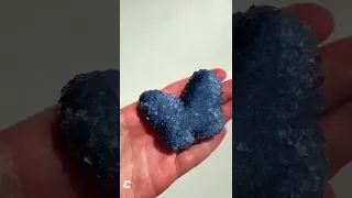 Создаём фигурный кристалл: Бабочка синяя
