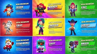 АНИМАЦИИ ВСЕХ БОЙЦОВ/BRAWL STARS