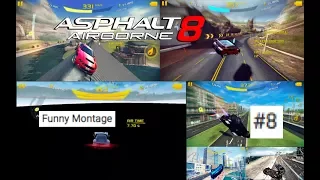 4K SUBSCRIBERS!!!! Asphalt 8 Funny Montage #8 (4000 Subscribers Special)