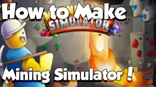 How to make Mining Simulator in Roblox Studio! (Replay) | Free Model!