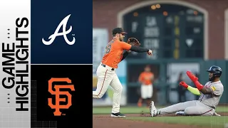 Braves vs. Giants Game Highlights (8/25/23) | MLB Highlights