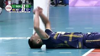 Michaelo Buddin CLUTCH MOVES for NU vs DLSU 🙌 | UAAP SEASON 86 MEN’S VOLLEYBALL