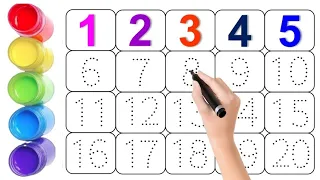 counting, 1 to 15 counting, learn and write numbers, ABCD, alphabet writing, abc learning