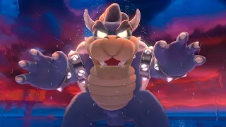 Dark Bowser Boss Fight in Super Mario 3D World + Bowsers Fury!!