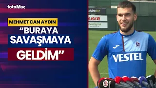 Mehmet Can Aydın: "Kiralık Olarak Geldim Ama Kendimi Trabzonspor'a Ait Olarak Hissediyorum"