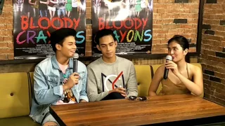 Part 3 Bloody Crayons Blogcon with Sofia Andres,  Diego Loyzaga,  Ronnie Alonte