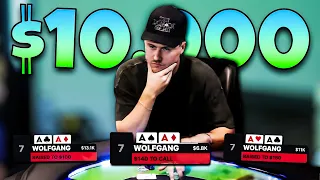 ACES THREE TIMES in a CRAZY $5/$10/$25 GAME!! *$14,000 BUY-IN?! | Poker Vlog #255