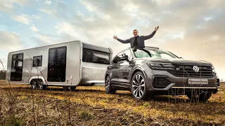 Adria Astella 704 HP på VW Touareg 3.0 TDI 2020