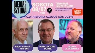 Media i Sztuka 2023: spotkanie z profesorem Antonim Dudkiem i profesorem Andrzejem Friszke