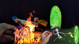 Secrets of Crafting a Rick & Morty Diorama