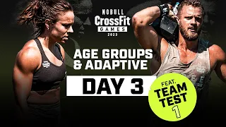 Day 3 Age Group & Adaptive — 2023 CrossFit Games