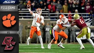 Clemson vs. Boston College Full Game | 2018 ACC Football