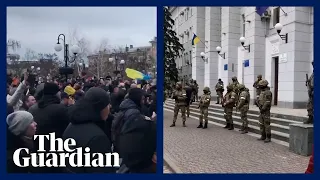 Ukraine resistance: how Ukrainians have stood up in defiance of Russia