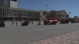 Выставку техники провели пожарные Ставрополья в свой профессиональный праздник